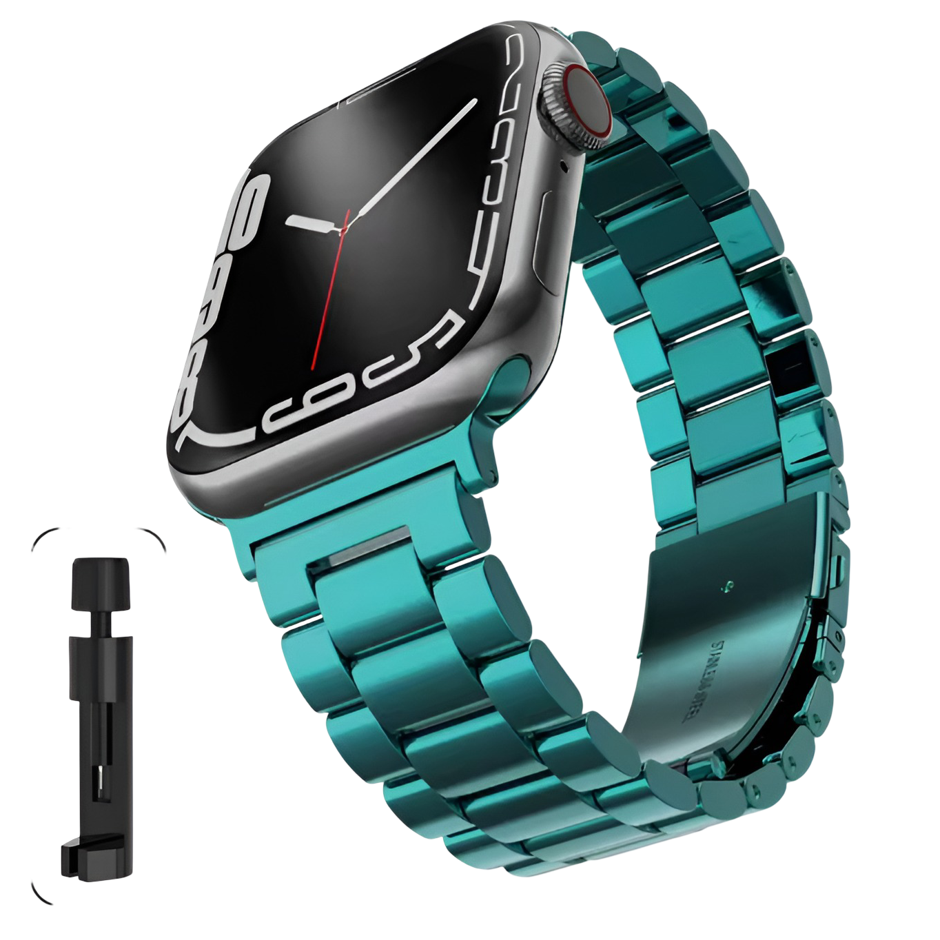 Apple Watch Band Stainless Steel – Series 11, 10, 9, 8, 7 SE, SE2 & Ultra