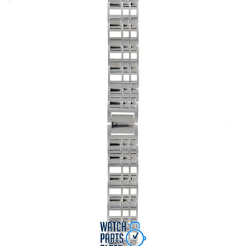 Burberry BU4600 Watch Band BU - 4600 Grey Stainless Steel 14 mm - Watch Plaza