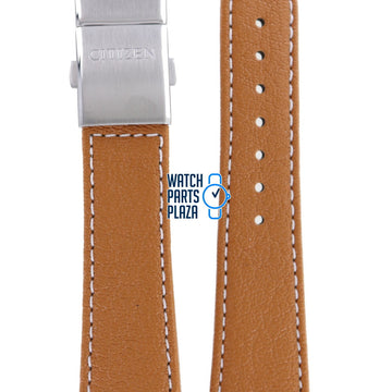 Citizen AS4020, AS4021 & CB5860 Promaster Sky Watch Band 59 - S52167 Brown Leather 23 mm Eco - Drive - Watch Plaza