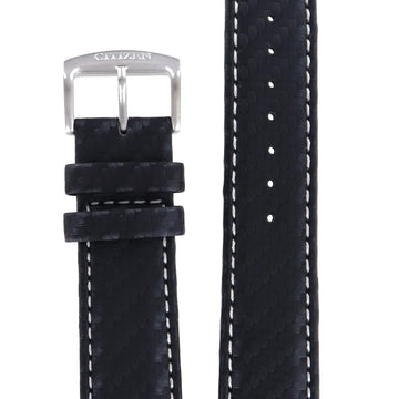 Citizen AT0761, BM7021 & BM7027 Marinaut Watch Band 59 - S51665 Black Leather 22 mm Eco - Drive - Watch Plaza