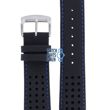 Citizen AT7036 - 09E Watch Band 59 - S52684 Black Leather 22 mm Eco - Drive - Watch Plaza