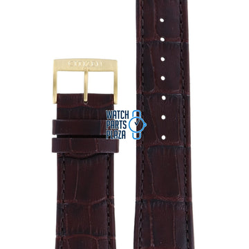 Citizen AW1212 - 10A Watch Band 59 - R50417 Brown Leather 23 mm Eco - Drive - Watch Plaza