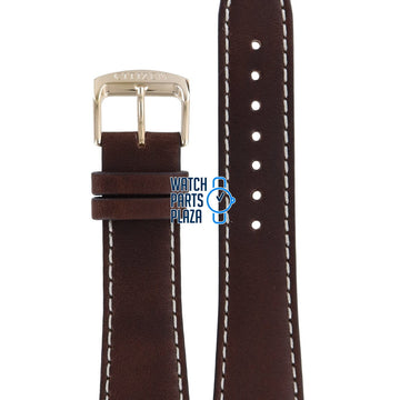 Citizen AW1573 - 11L Watch Band 59 - S53856 Brown Leather 22 mm Eco - Drive - Watch Plaza