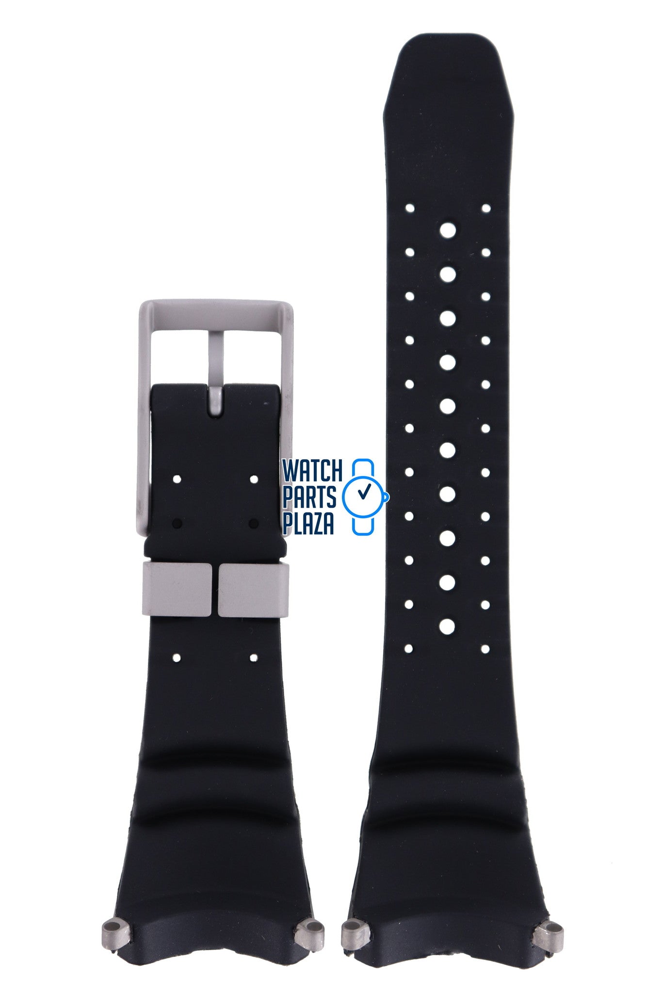 Citizen BJ8040, BJ8041 & BJ8049 Ecozilla Watch Band 59 - S50393 Black Silicone 32 mm Eco - Drive - Watch Plaza