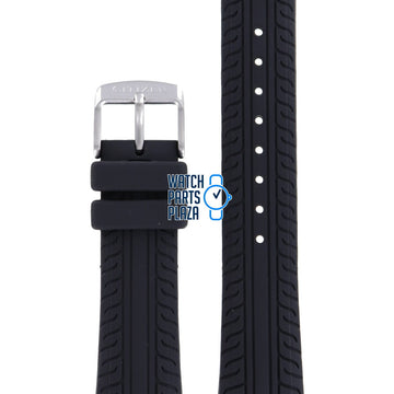 Citizen BM6530 - 04F & BM6530 - 04P Watch Band 59 - S51413 Black Silicone 22 mm Eco - Drive - Watch Plaza