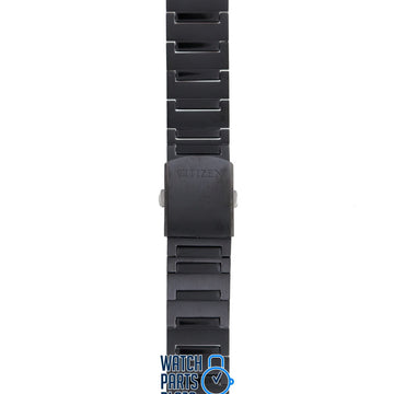 Citizen BM6985, BM6989, BM6995, BM6998, BU4025 & BU4028 Watch Band 59 - S06815 Black Stainless Steel 22 mm Eco - Drive - Watch Plaza