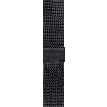 Citizen BM6988 - 57E - S110301 Watch Band 59 - S06906 Black Stainless Steel 22 mm Eco - Drive - Watch Plaza