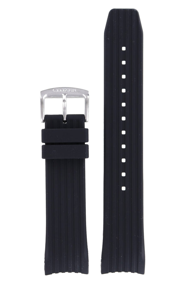 Citizen BM7459 - 10E - R010662 Watch Band 59 - R50424 Black Silicone 22 mm Eco - Drive - Watch Plaza