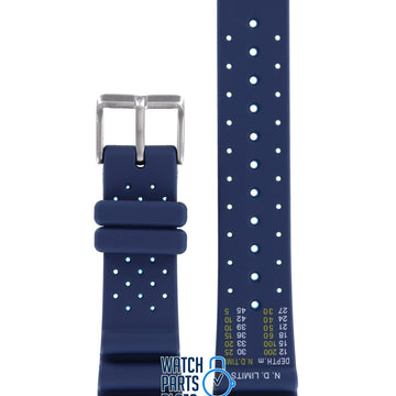 Citizen BN0151 & NY0096 - 12L Fugu Sea Watch Band 59 - S53197 Dark Blue Silicone 20 mm Promaster - Watch Plaza