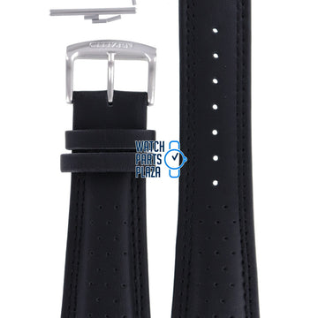 Citizen CA0310 - 05E Watch Band 59 - S52414 Black Leather 26 mm Eco - Drive - Watch Plaza