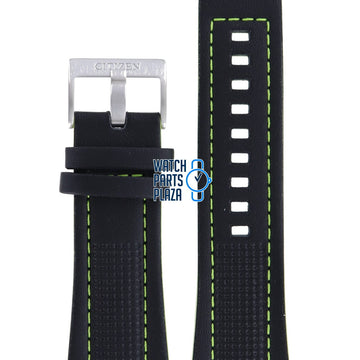 Citizen CA4144 - 01E BRT Watch Band 59 - S52927 Black Leather 16 mm Eco - Drive - Watch Plaza