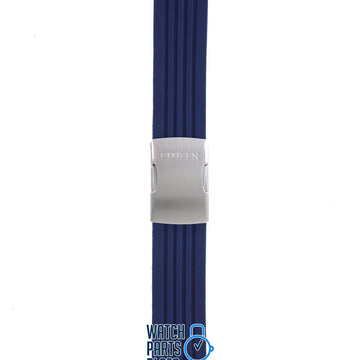 Citizen JY0064 - 00L Blue Angels Skyhawk Watch Band 59 - S51736 Blue Silicone 22 mm Promaster - Watch Plaza