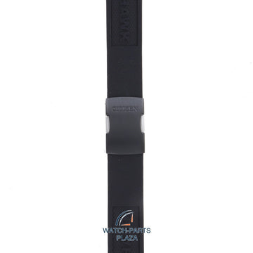Citizen JY8035 - 04E Navihawk Watch Band 59 - S52806 Black Silicone 23 mm Eco - Drive - Watch Plaza