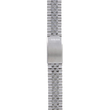 Citizen QA2180 & QA2210 Jubilee 4 - R02149 & 4 - R36108 Watch Band 59 - R0089 Grey Stainless Steel 20 mm Eco - Drive - Watch Plaza