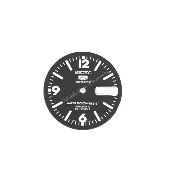 Dial for Seiko SKZ211 5 Sports Atlas Landshark 7S36 01E0, 01H0 Original - Watch Plaza