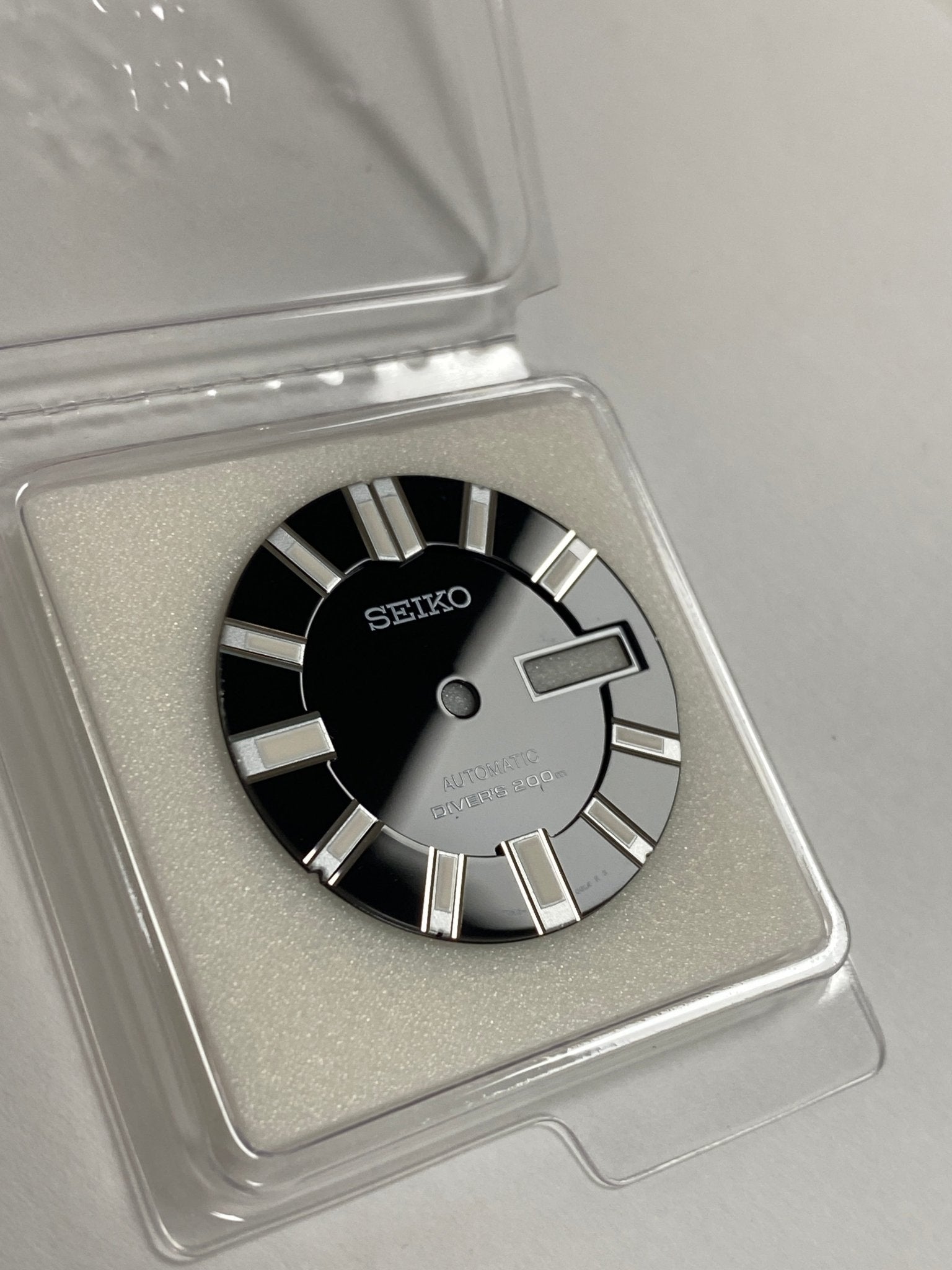 Dial Seiko SKZ325 Stargate Diver black SKZ327 Superior 7S36 - 04P0 Genuine - WatchPlaza
