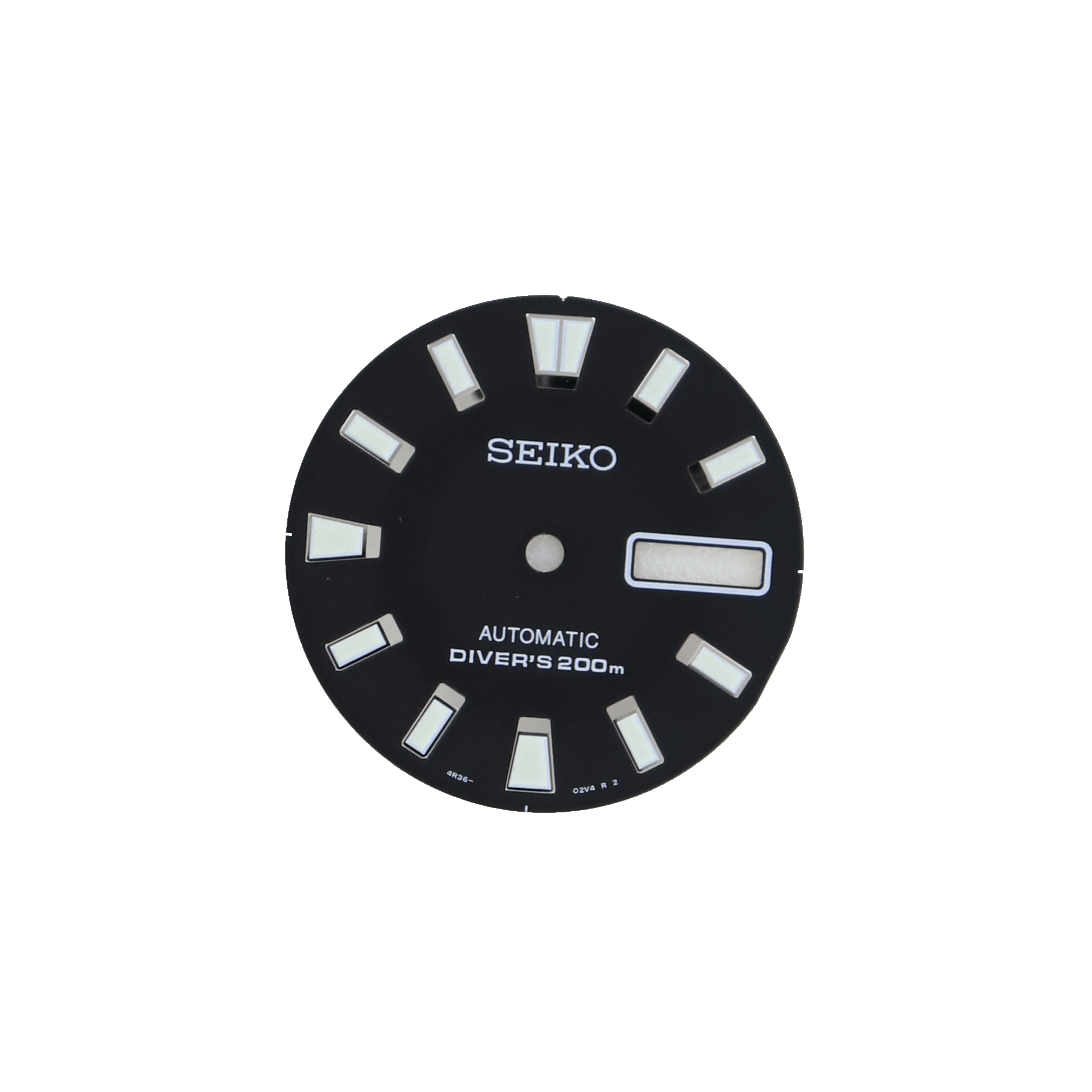 Dial Seiko SRP495, SRP491, SRP499, SRP500 Superior Stargate II Black 4R36 - 02Z0 - Watch Plaza