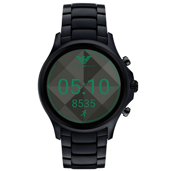 Emporio Armani Connected ART5002 Gen 3 display smartwatch black - Watch Plaza