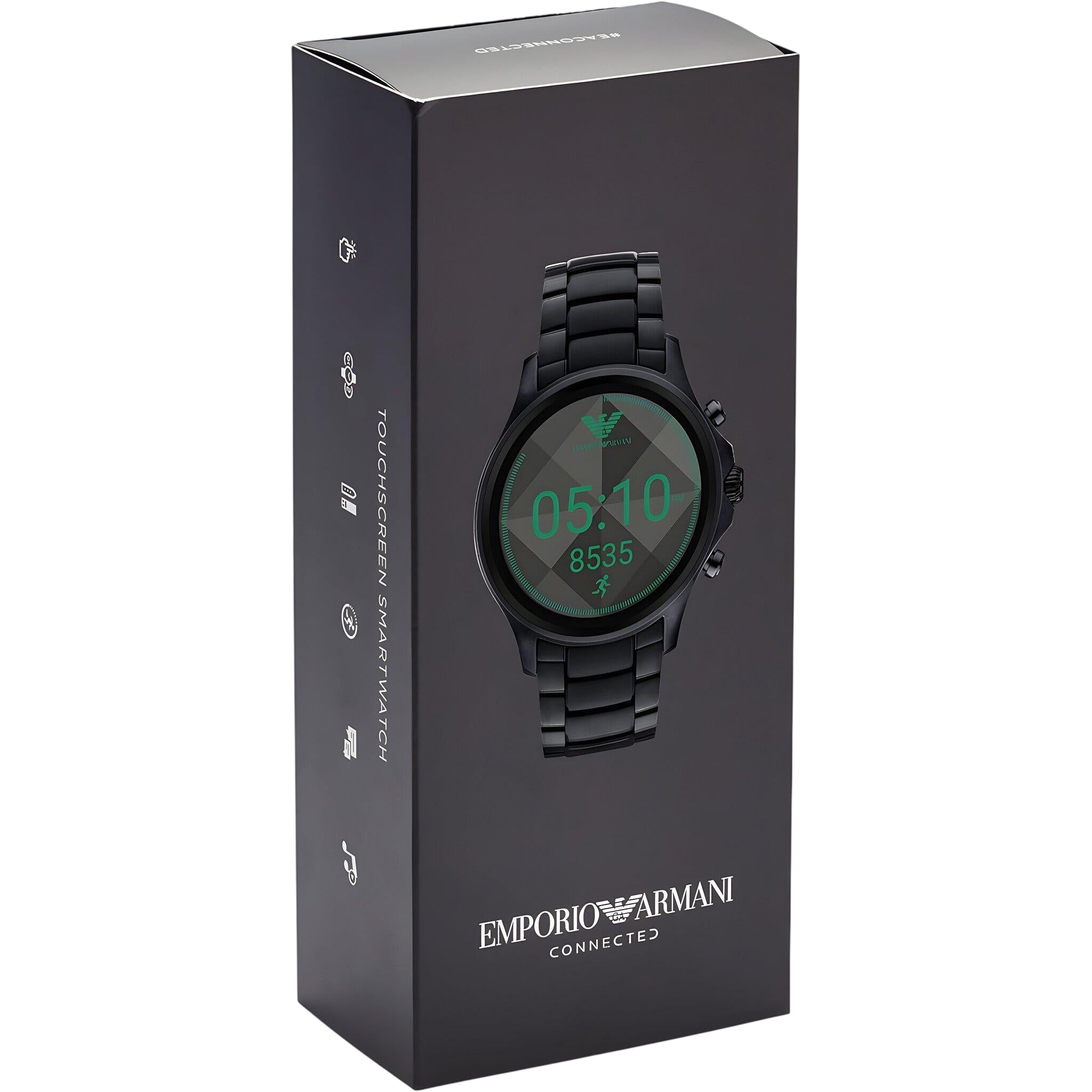Emporio Armani Connected ART5002 Gen 3 display smartwatch black - Watch Plaza
