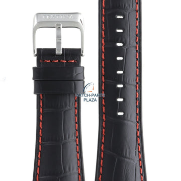 Festina BC05460 Watch band F16235/3, F16235/8, F16235/9 black leather 28 mm - Multifunction - Watch Plaza
