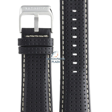 Festina BC06540 Watch band F16363 black leather 26 mm - Chronograph - Watch Plaza