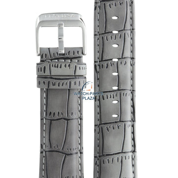Festina BC07597 Watch band F16573/2 grey leather 23 mm - Retrograde - Watch Plaza