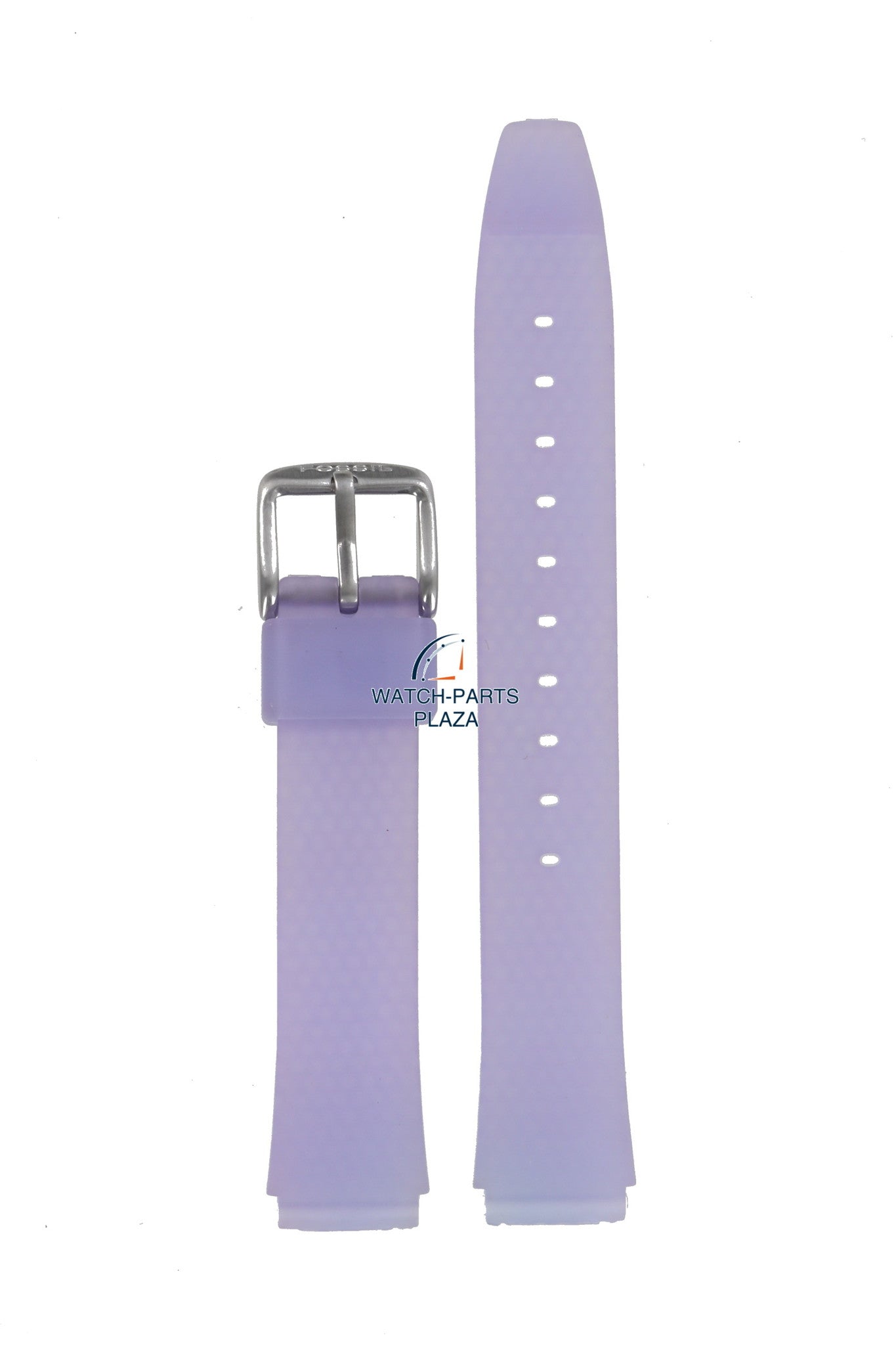 Fossil JR7879 Watch Band JR - 7879 Purple Silicone 14 mm Big Tic - Watch Plaza