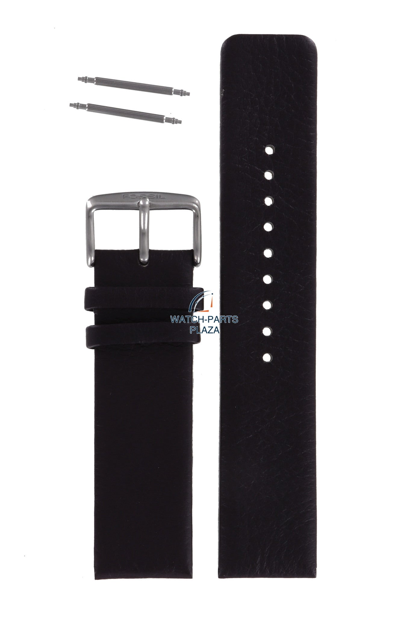 Fossil JR8011 Watch Band JR - 8011 Dark Brown Leather 22 mm Authentic - Watch Plaza