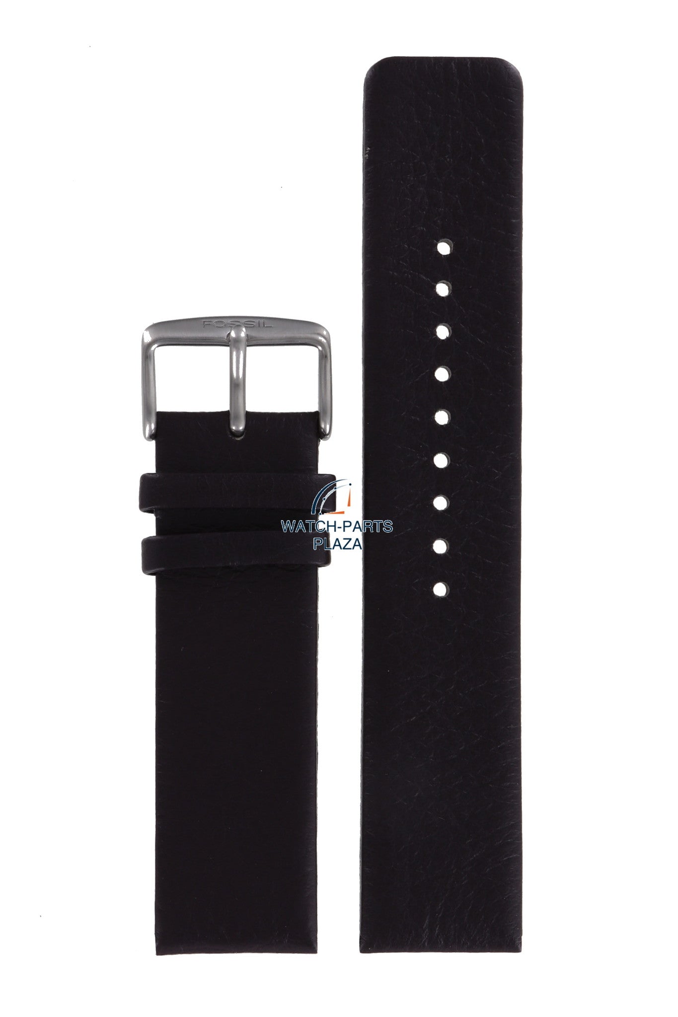 Fossil JR8011 Watch Band JR - 8011 Dark Brown Leather 22 mm Authentic - Watch Plaza