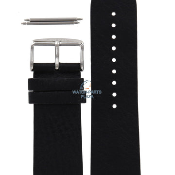 Fossil JR8117, JR8109, JR8225 & JR8439 Watch Band JR - 8117 Black Leather 26 mm - Watch Plaza