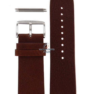 Fossil JR8118 Watch Band JR - 8118 Brown Leather 26 mm - Watch Plaza