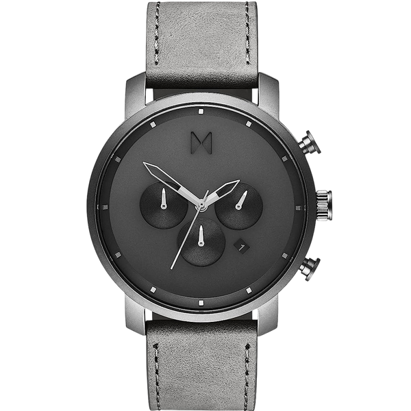 MVMT D - MC02 - BBLGR Chrono 40 Men's Watch - Gray Chronograph - Watch Plaza