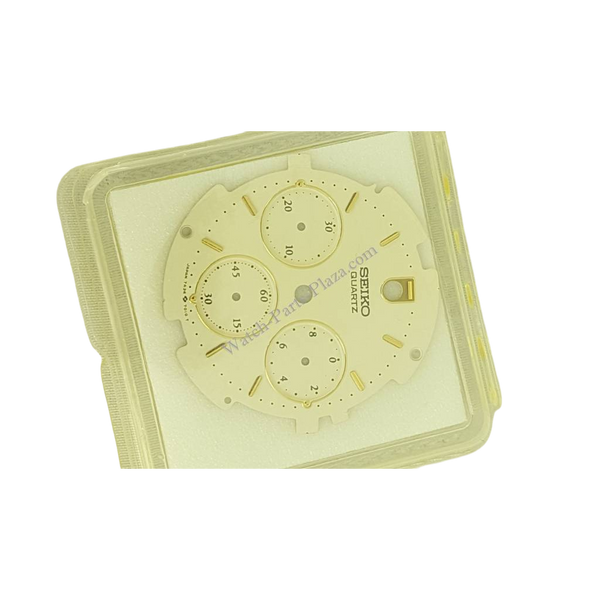 ORIGINAL SEIKO 7A34 WHITE DIAL for 7A34 - 7010 Seiko Quartz Chronograph S23204J1 - Watch Plaza
