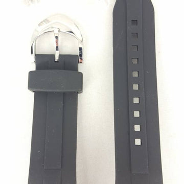 Original Seiko Arctura Black Rubber Strap SRN013J1 Watchband 5M54 0AB0 SRN011P1 - Watch Plaza