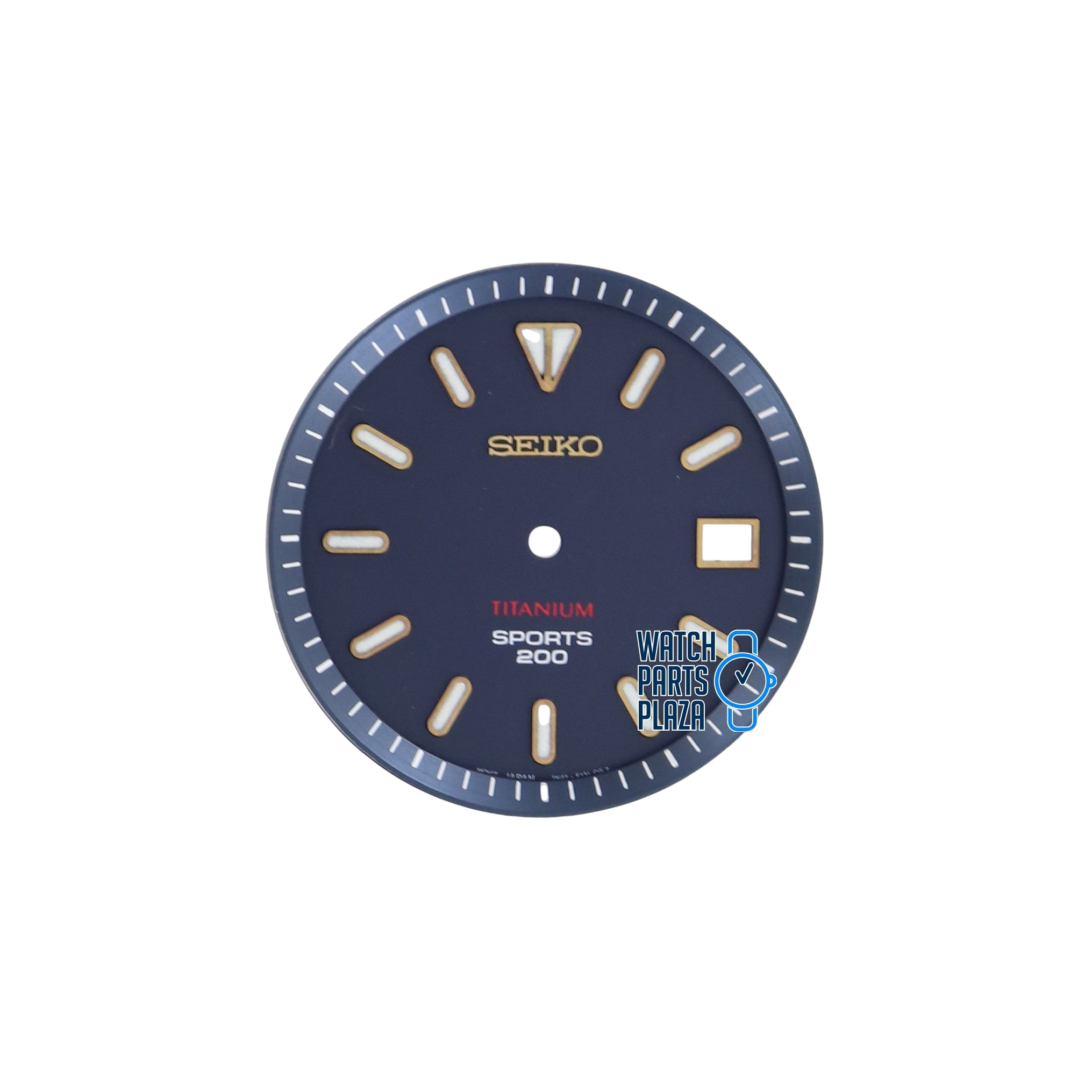 ORIGINAL SEIKO TITANIUM SPORTS 200 BLUE DIAL 7N42 F100 SEIKO SGE368F1 SGE367F1 - Watch Plaza