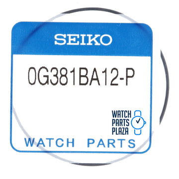 Seiko 0G381BA12 - P bezel gasket / o - ring 38 mm - 5D22, 5M82, 7L22, 7T92, V172, V175 - Watch Plaza