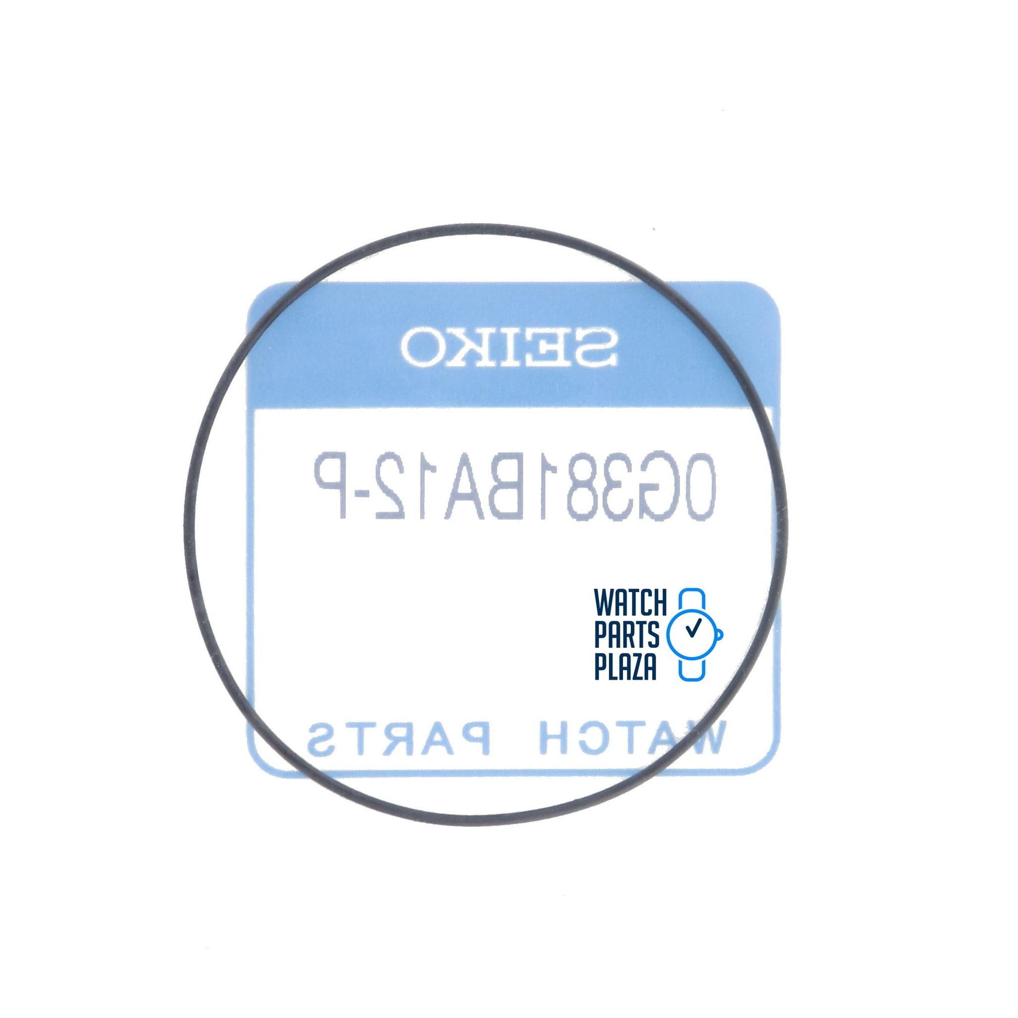 Seiko 0G381BA12 - P bezel gasket / o - ring 38 mm - 5D22, 5M82, 7L22, 7T92, V172, V175 - Watch Plaza