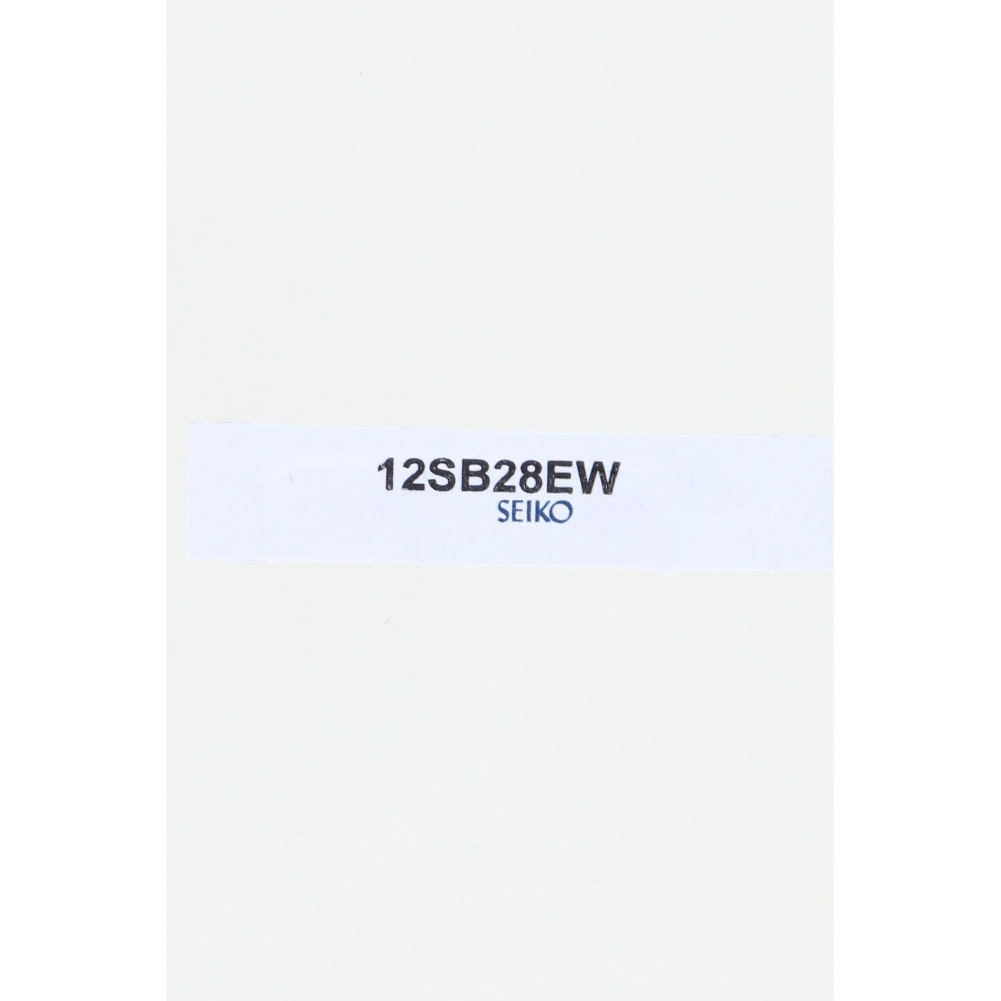 Seiko 12SB28EW Second Hand SBBN007 Prospex - Watch Plaza