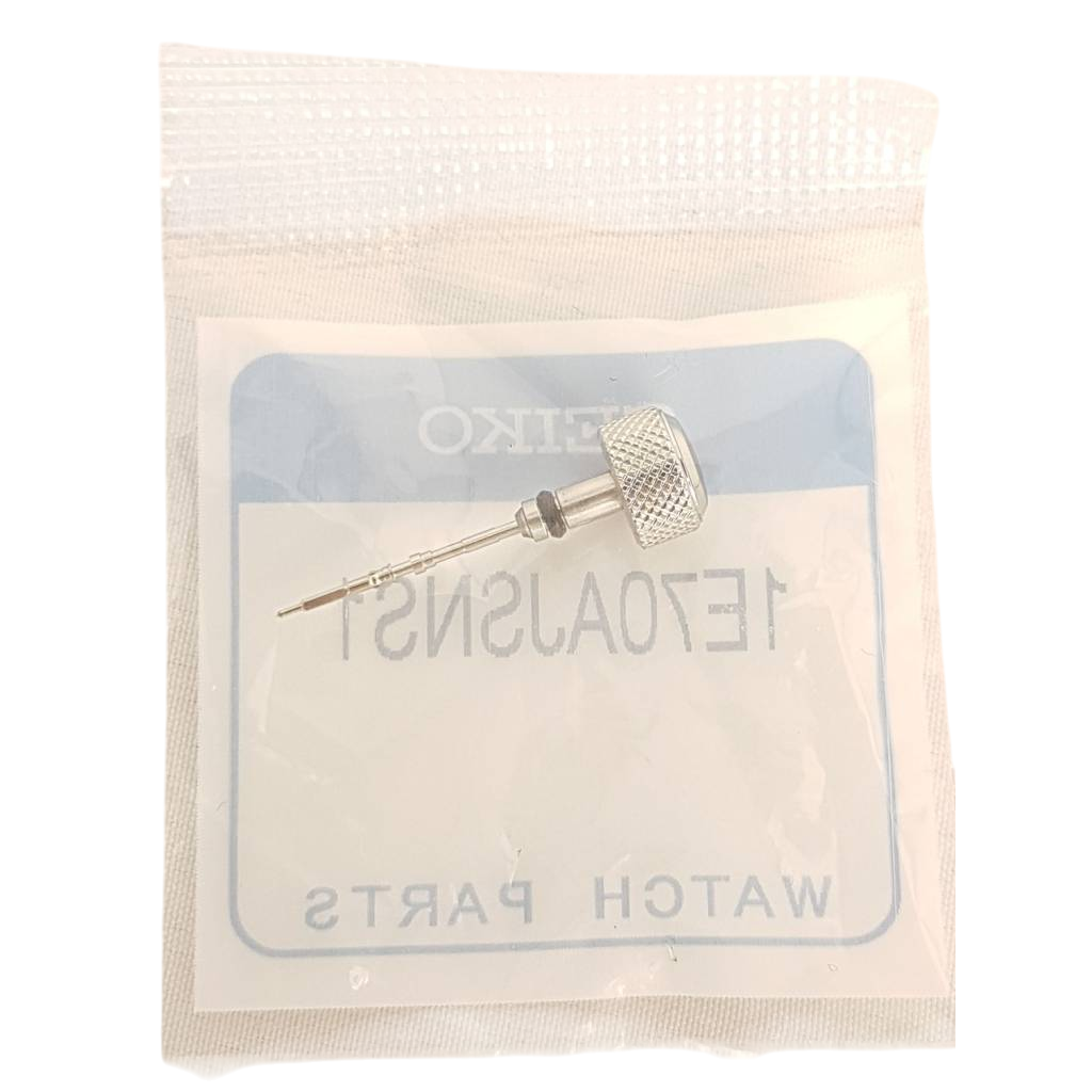 SEIKO 2ND GEN MONSTER CROWN WITH STEM SRP307 SRP309 SRP311 SRP313 4R36 01J0 6R15 - Watch Plaza