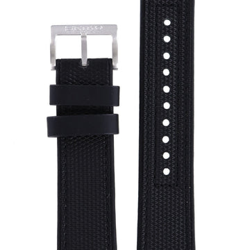 Seiko 30141 B 22 - SRP031K1 - 4R15 - 00A0 Watch Band 30141JL Black Leather 22 mm - Watch Plaza