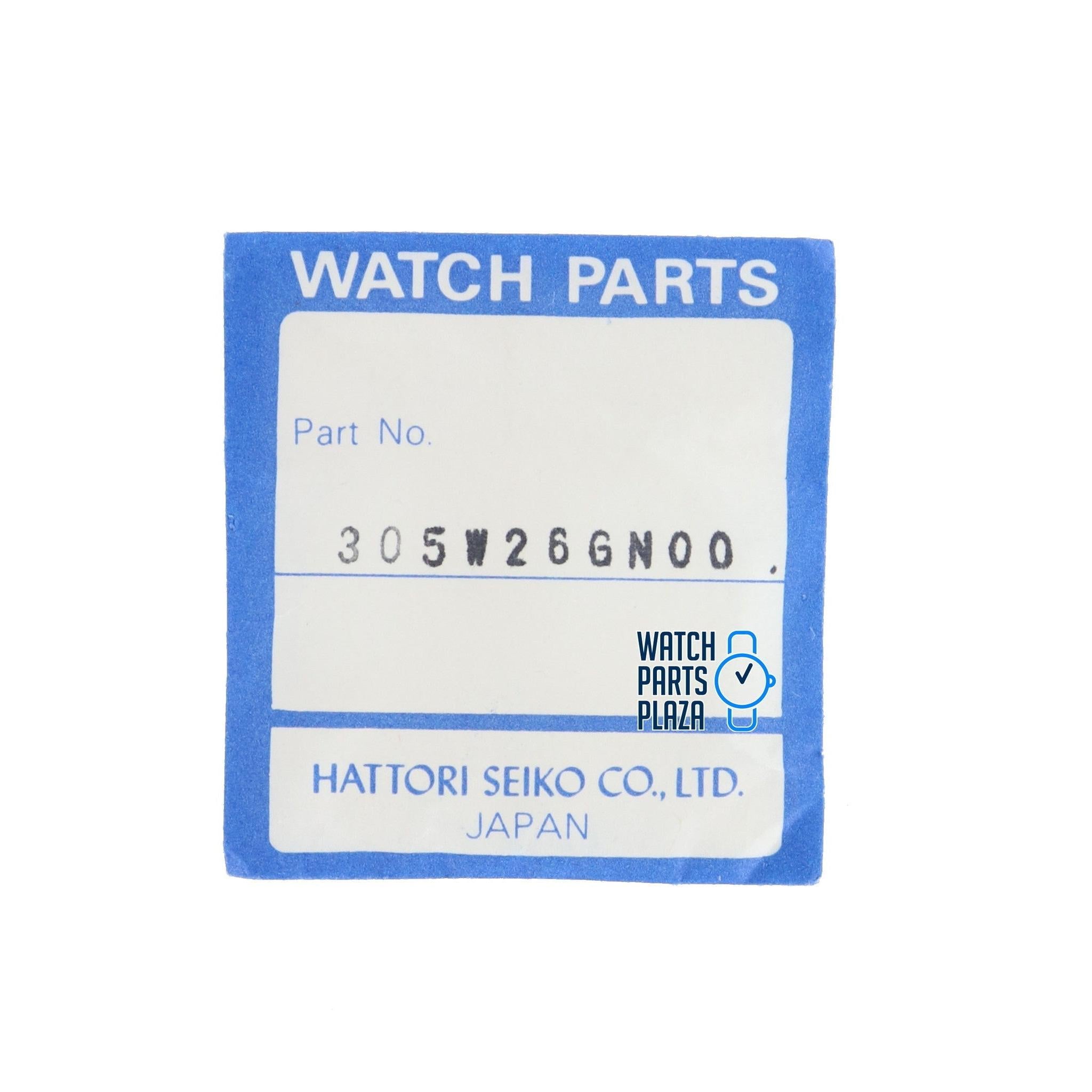 Seiko 305W26GN00 Crystal Glass 7A48 - 7050 - SSJH020 Fishing Master Moonphase - Watch Plaza