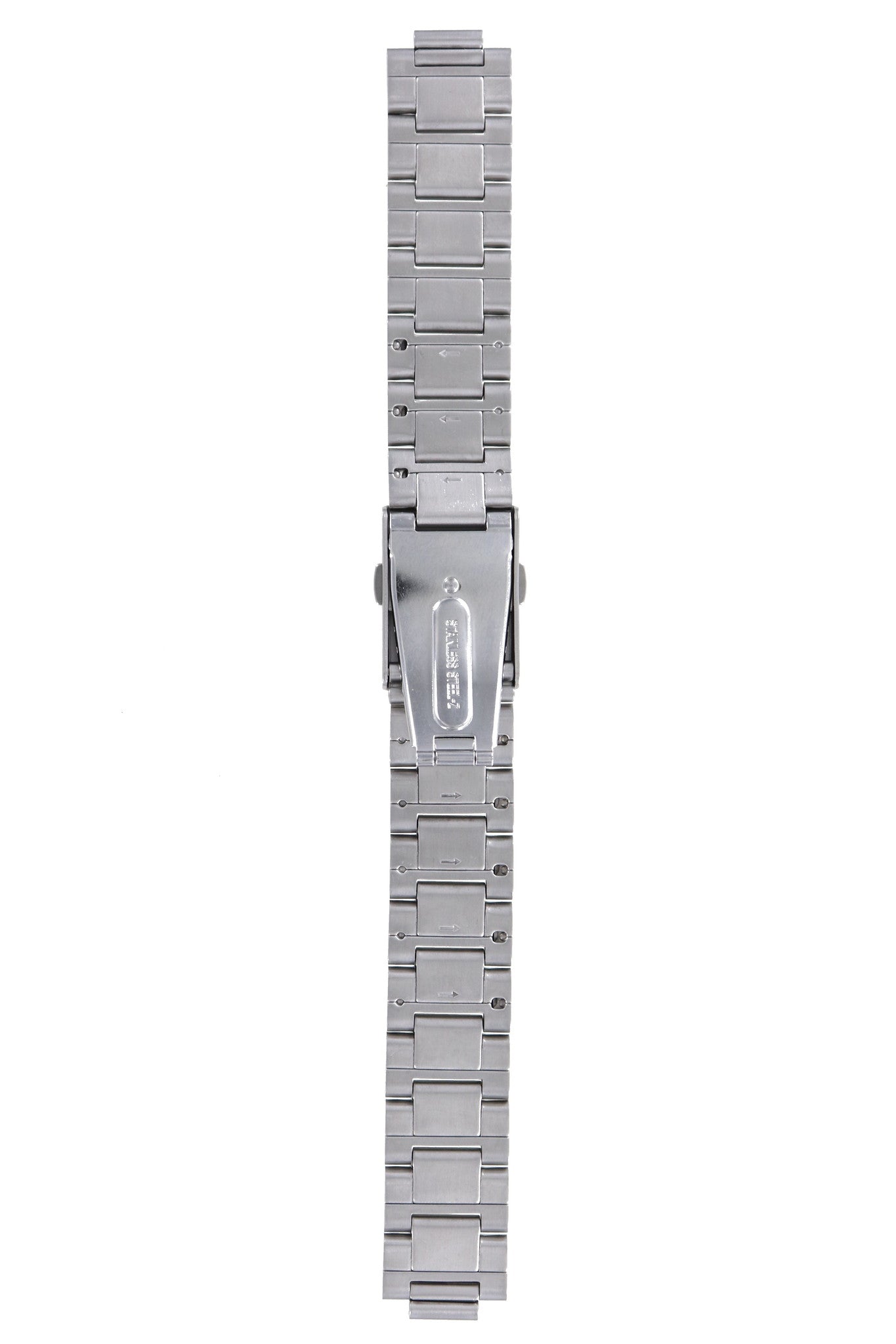 Seiko 3304 - Z.E - 7S26 - 02J0 Watch Band 3304JZ Grey Stainless Steel 18 mm 5 - Watch Plaza