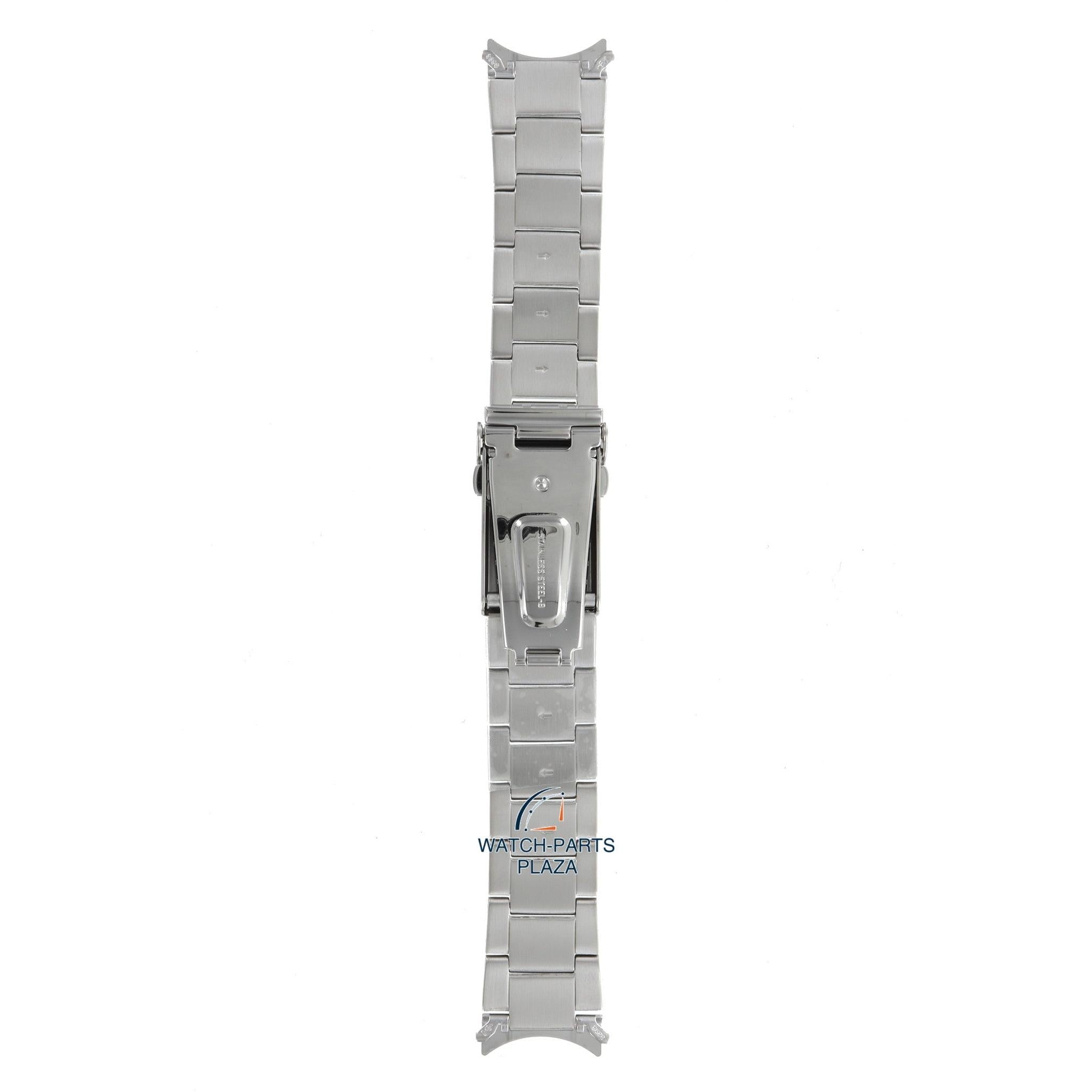 Seiko 3398JB Watch band SNZF03, SNZF05 - 7S36 02V0 grey stainless steel 22 mm - 5 Sports - Watch Plaza