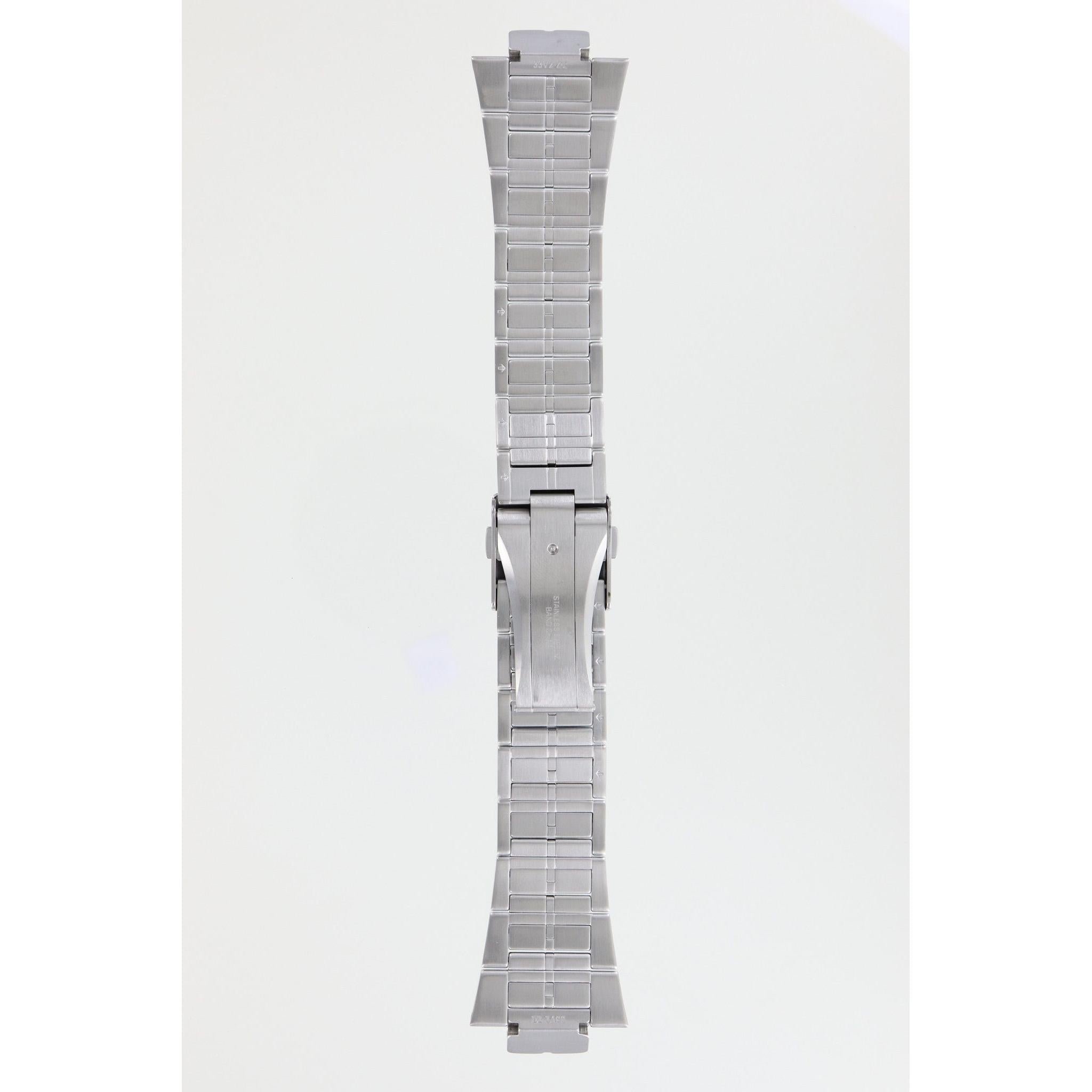Seiko 33V2 - Z.I - SLQ017 - 9T82 - 0AD0 Watch Band 33V2HZ Grey Stainless Steel 15 mm Sportura - Watch Plaza