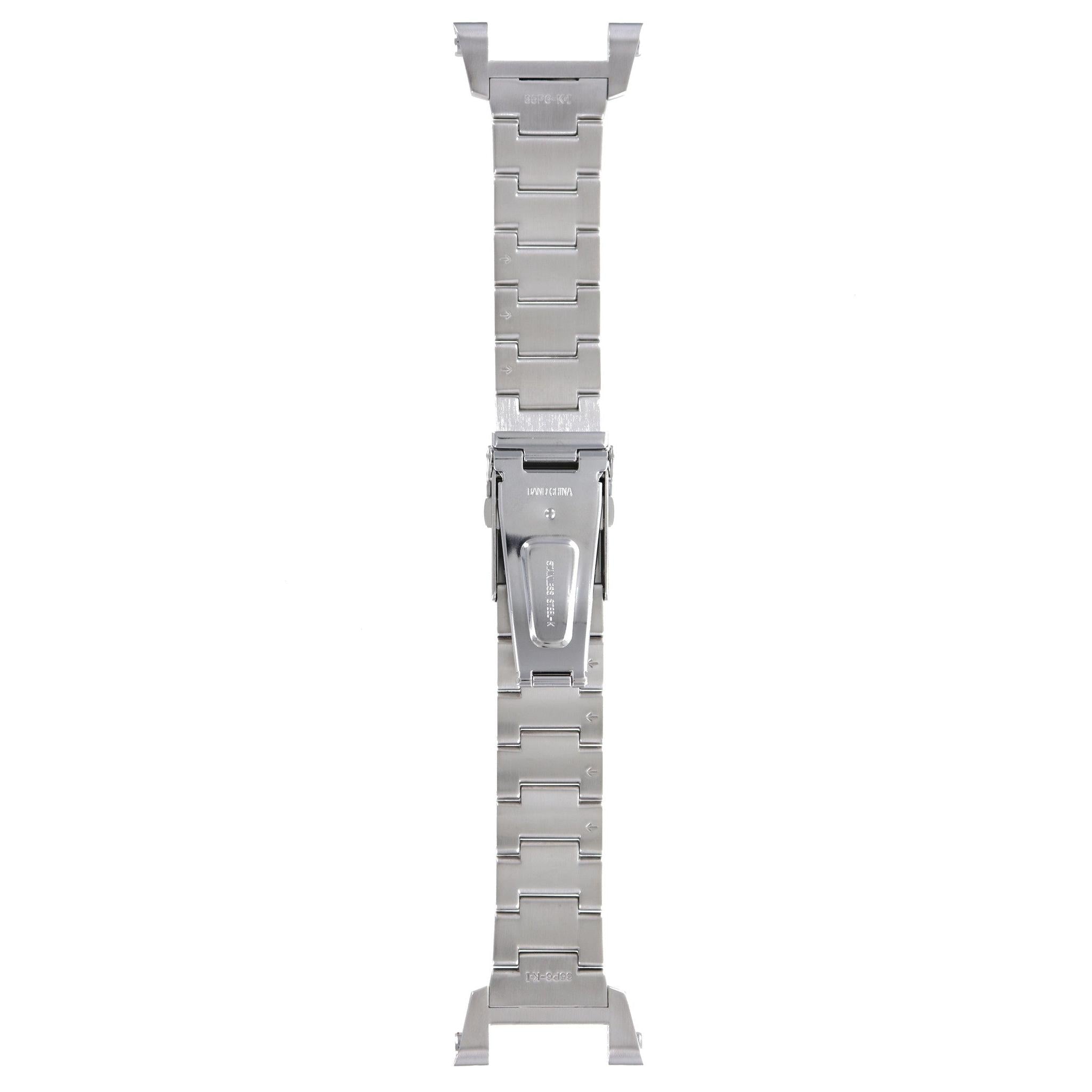 Seiko 35P6 - K.I - SUN005 - GMT Watch Band 35P6ZK Grey Stainless Steel 22 mm Kinetic - Watch Plaza