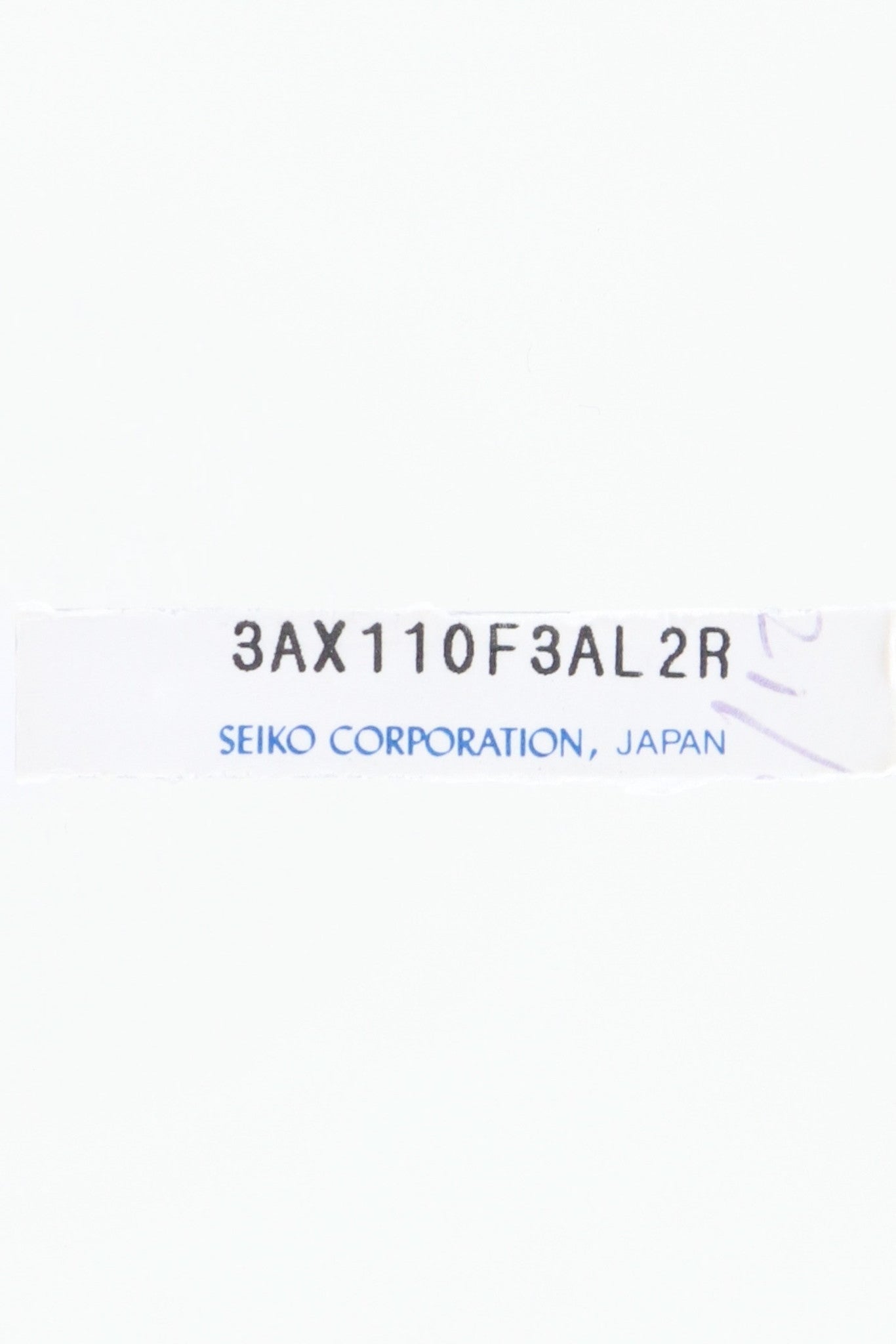 Seiko 3AX110F3AL2R Second Hand 8S23 - 6010 - Watch Plaza