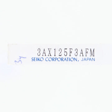Seiko 3AX125F3AFM Second Hand 7009 - 6040, 7S26 - 00M0 & V657 - 7030 - Watch Plaza