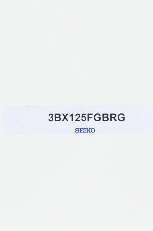 Seiko 3BX125FGBRG Second Hand SPB057J1 - 6R15 - 03Y0 Prospex Shogun Diver - Watch Plaza
