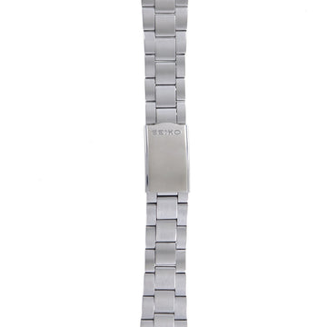 Seiko 4282 - Z.E - 7002 - 8040 Watch Band 4282JZ Grey Stainless Steel 20 mm - Watch Plaza