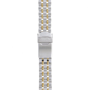 Seiko 44 19 - B.I - SGD290 / SDW794 Watch Band 4419LB Two - Tone / Dual - Tone Stainless Steel 18 mm SQ 100 - Watch Plaza